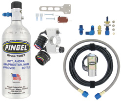 Pingel Dry Shot Nitrous for Fuel Injected Bikes, with 7/8" Handle Bar Control