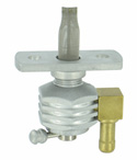 Single Outlet On/Off Hex Finned Valve-1/4