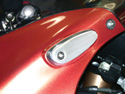 Mirror Block Off Plates - Suzuki GSXR600 '01-'05, GSXR750 '00-'05, GSXR1000 '01-'05, GSX1300R '99-'18