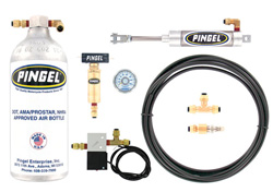 Super Electric over Air Kit with Super Air Activated Engine Kill, air gauge, air filler valve and DOT bottle