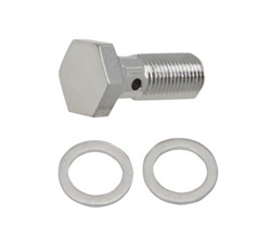 Brake Adapter Fitting - Banjo Bolt 10mm x 1.0 Single