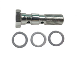 Brake Adapter Fitting - Banjo Bolt 10mm x 1.0 DBL