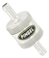 Inline SS Fuel Filter Satin 1 In 1 Out