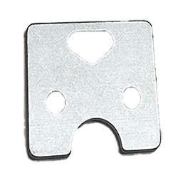 Lightweight Aluminum Dual Stud Backer Plate 1"
