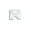 Lightweight Aluminum Dual Stud Backer Plate 1"